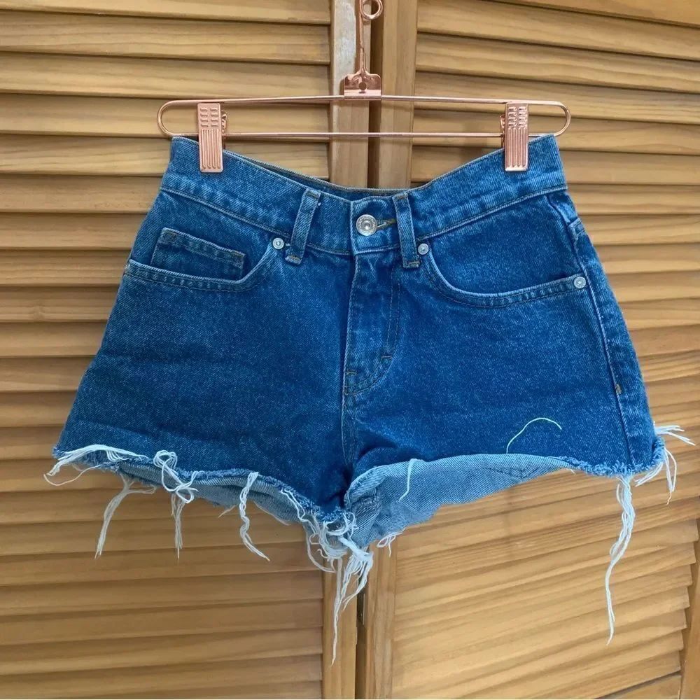 Bolongaro Trevor Denim High Rise shorts size 24